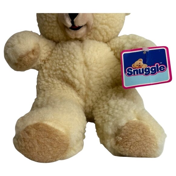 Vintage 1986 Snuggle Bear Plush Lever Brothers Fabric Softener W/ Tags Russ 10" - Picture 4 of 9